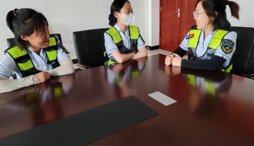 邢汾分公司羊范收费站：暖心谈话架心桥  结对帮扶促提升